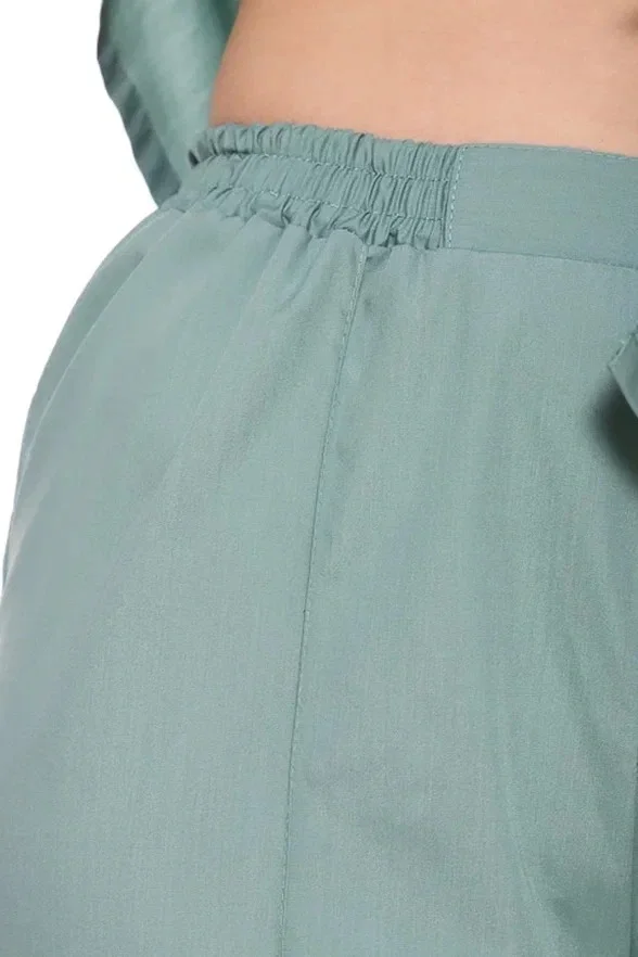 Костюм медицинский женский "Элана" (тк. тиси) зеленый РАСПРОДАЖА 40% - фото 9