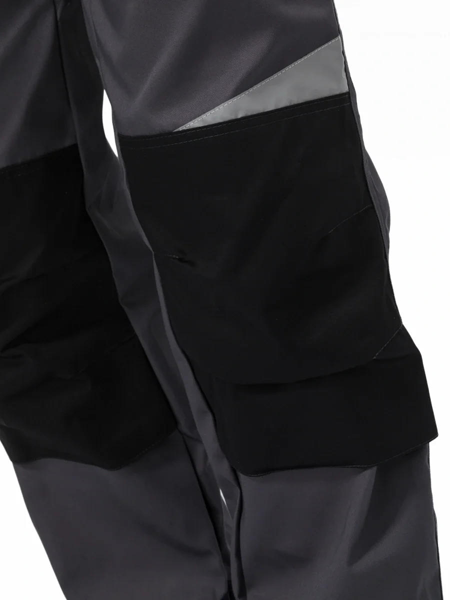 Костюм "МЕГА" куртка/полукомбинезон, цвет: Т.СЕРЫЙ/ЧЕРНЫЙ/СВ.СЕРЫЙ - фото 19