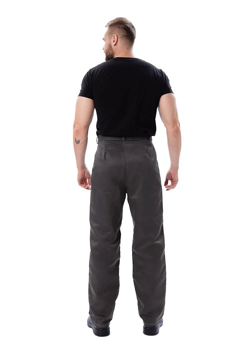 Костюм мужской "Дамаск" летний Т.СЕРЫЙ/СВ.СЕРЫЙ/КРАСНЫЙ - фото 5