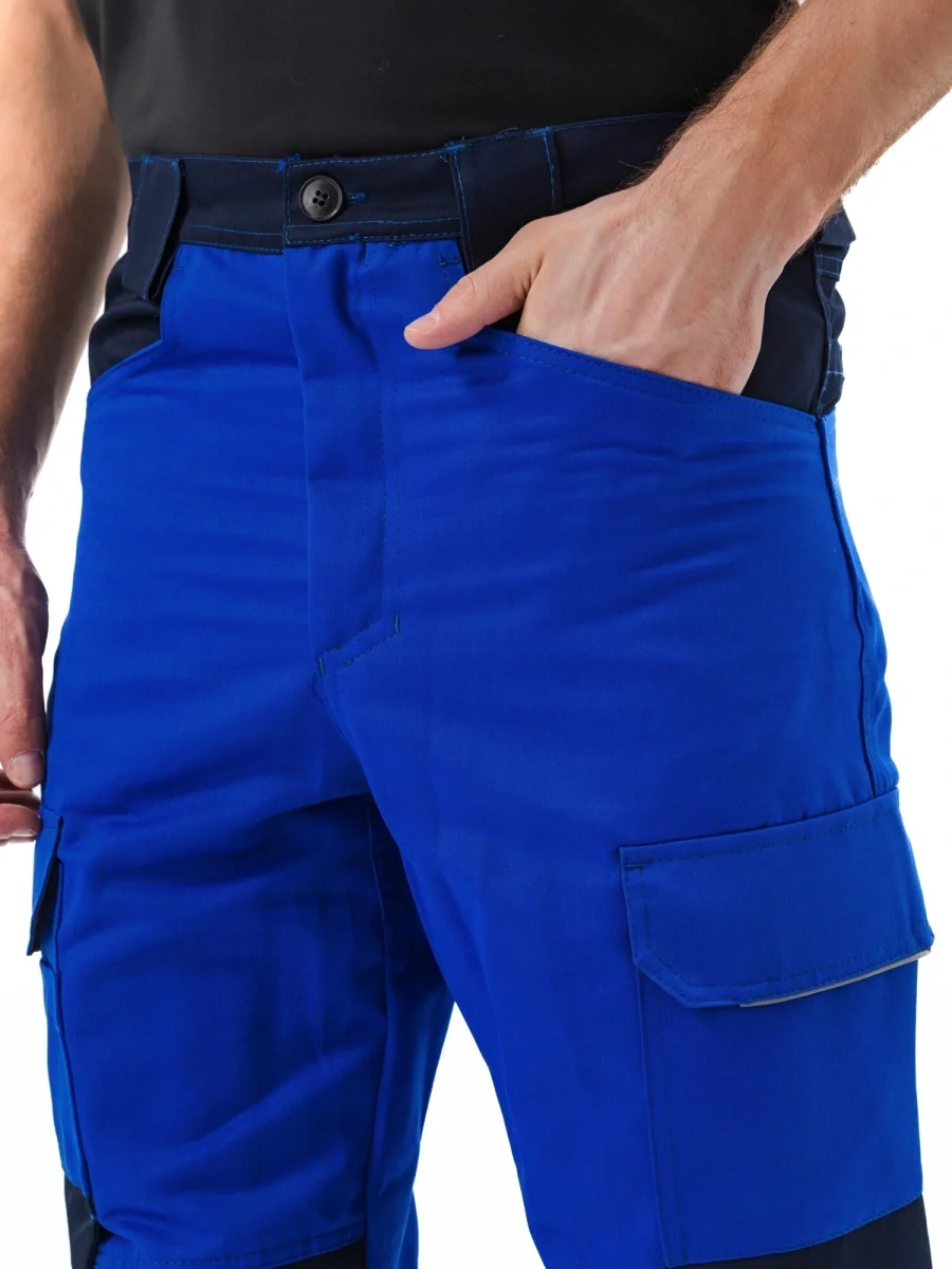 Костюм "ГОРОД" куртка/брюки, цвет: ВАСИЛЕК/Т.СИНИЙ - фото 12