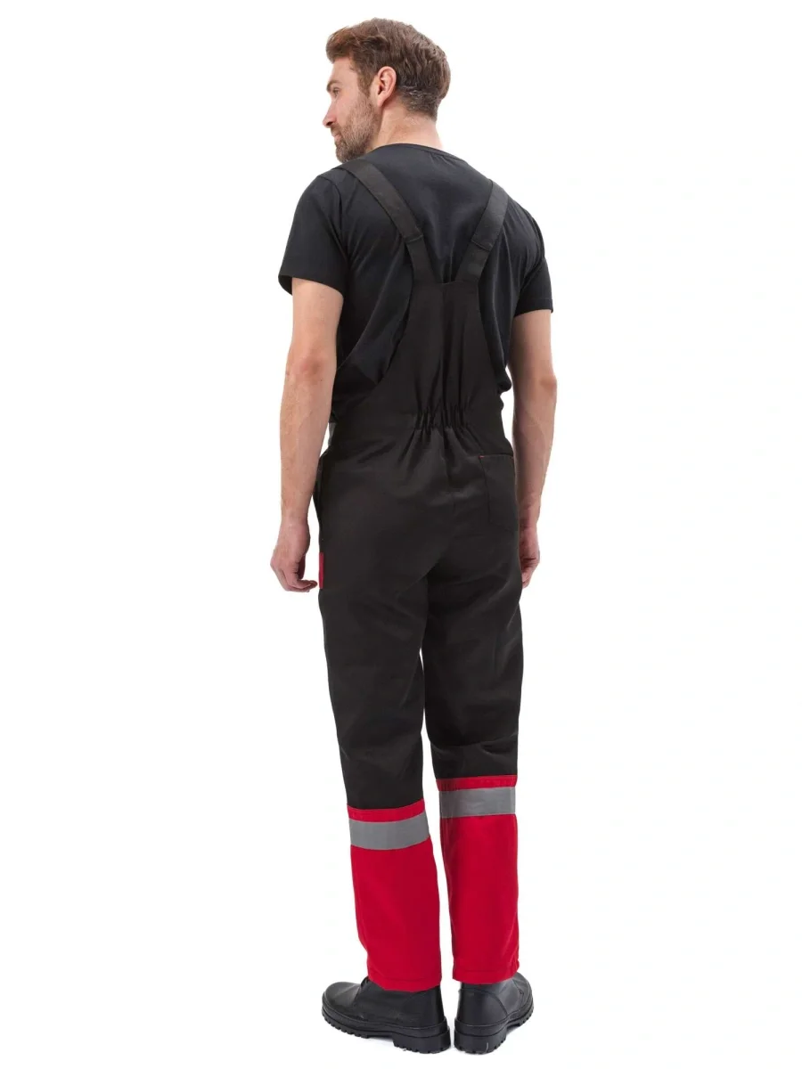 Костюм "РЕСПЕКТ" куртка/полукомб. цвет: КРАСНЫЙ/ЧЕРНЫЙ - фото 5