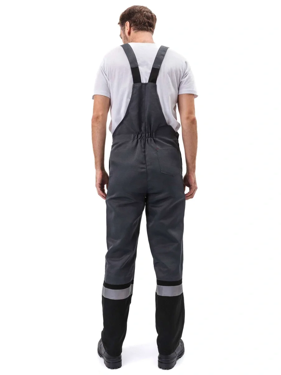 Костюм "РЕСПЕКТ" куртка/полукомб. цвет: СЕРЫЙ/ЧЕРНЫЙ - фото 7