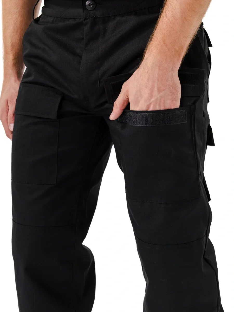 Костюм СПЕЦНАЗ куртка/брюки цвет: черный, ткань: Рип-Стоп - фото 22