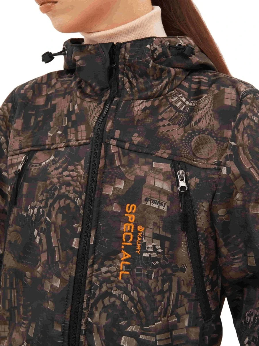 Костюм женский демисезонный ЛУНА КД-04 (SPECI.ALL) коричневый - фото 6