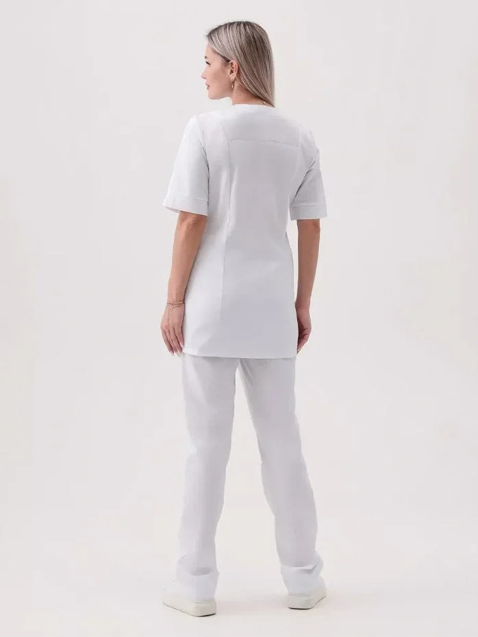 Костюм женский "Магнолия" белый - фото 8