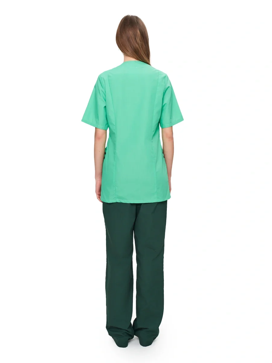 Костюм женский "Сфера" мятный с т-зеленым - фото 3