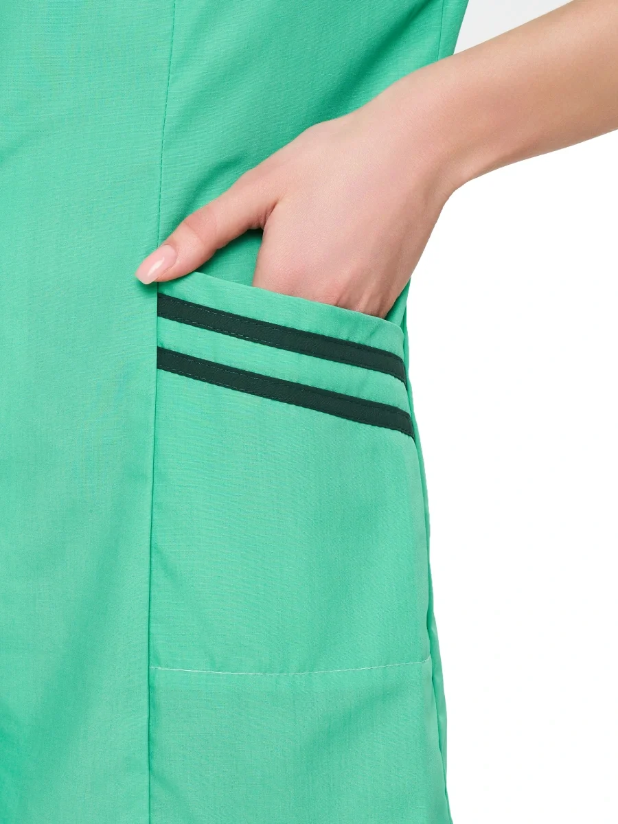 Костюм женский "Сфера" мятный с т-зеленым - фото 5