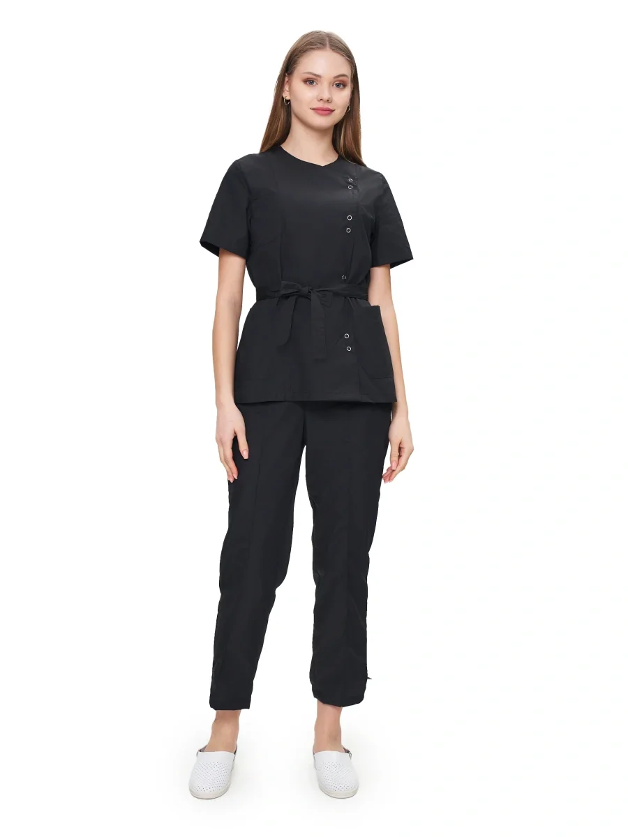 Костюм женский "Юмелия" черный - фото 2