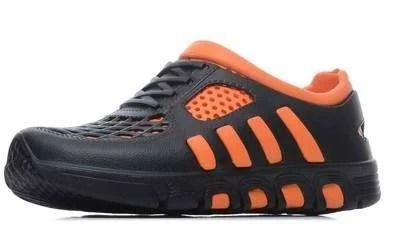 Кроссовки ЭВА 110 CROSS (SPECI.ALL) чёрно-оранжевые - фото 1