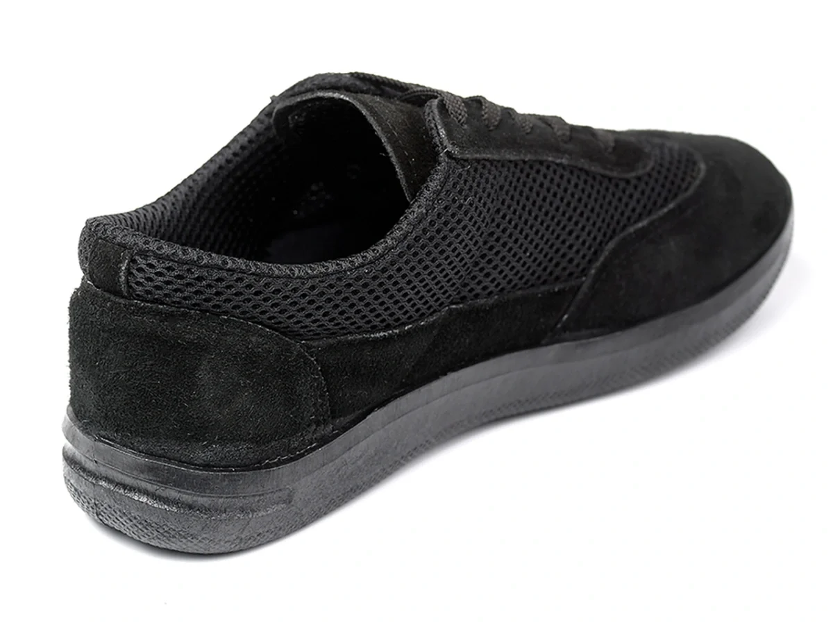 Кроссовки кожаные лайт (спилок/сетка) - фото 3