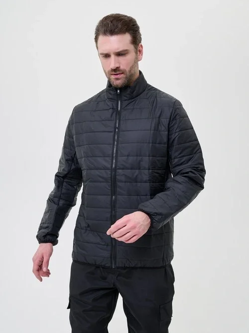 Куртка БОМБЕР C2MО0101, демисезон, цвет черный - фото 2