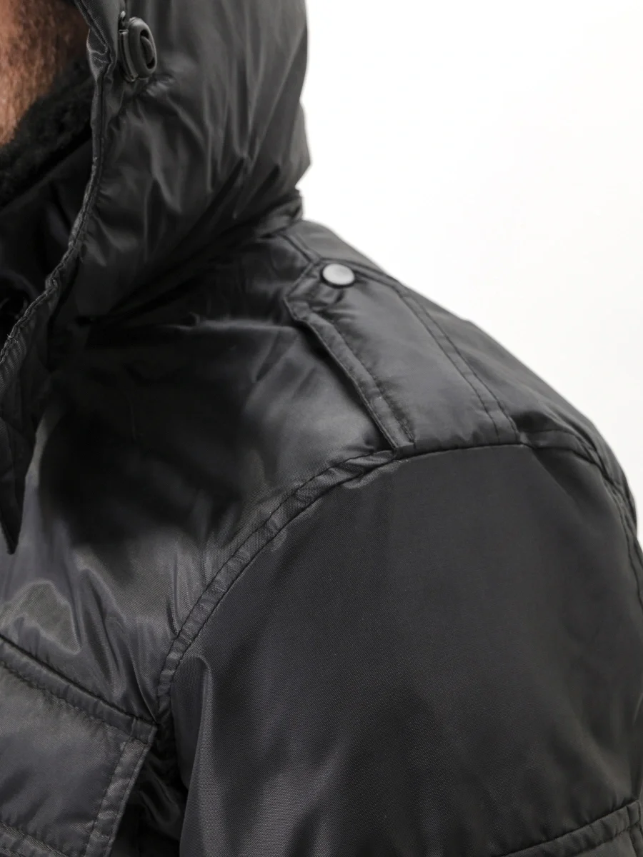 Мужская черная куртка охранника - фото 8