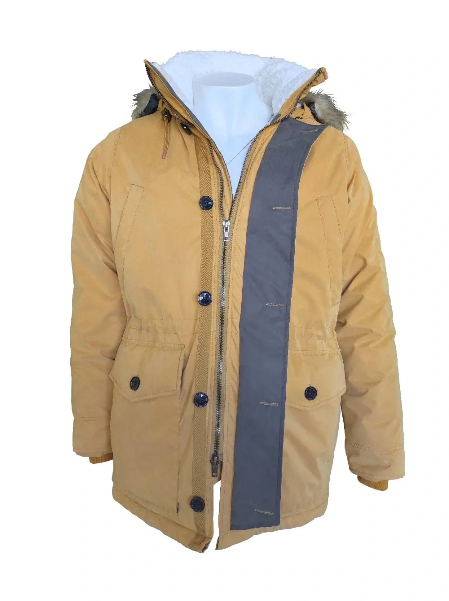 Куртка-парка "ЮТА" Ультра цв. горчичный - фото 2