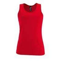 Майка женская Sporty TT Women, красная - фото 1