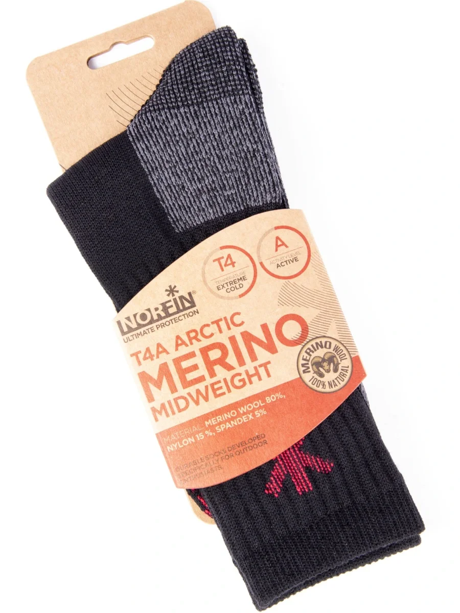 Носки Norfin T4A Arctic Merino Midweight - фото 7