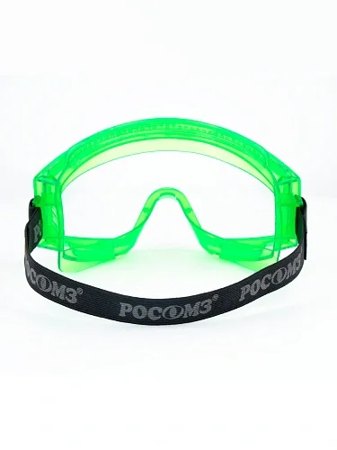 Очки закрытые н/в РОСОМЗ ЗН11 PANORAMA (2С-1,2 PС) прозрачные (21111) - фото 3