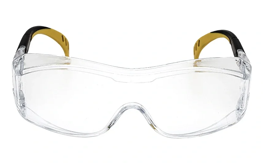 Очки защитные открытые поликарбонатные ЕЛАНПЛАСТ ПРАКТИК прозрачные KN (ОЧК301KN) - фото 2