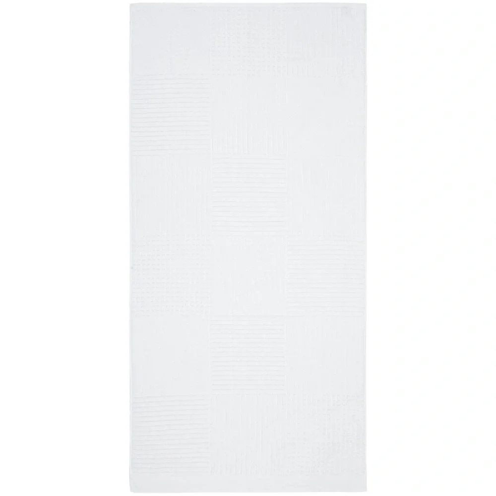 Полотенце Farbe, большое, белое 70х140 см - фото 2