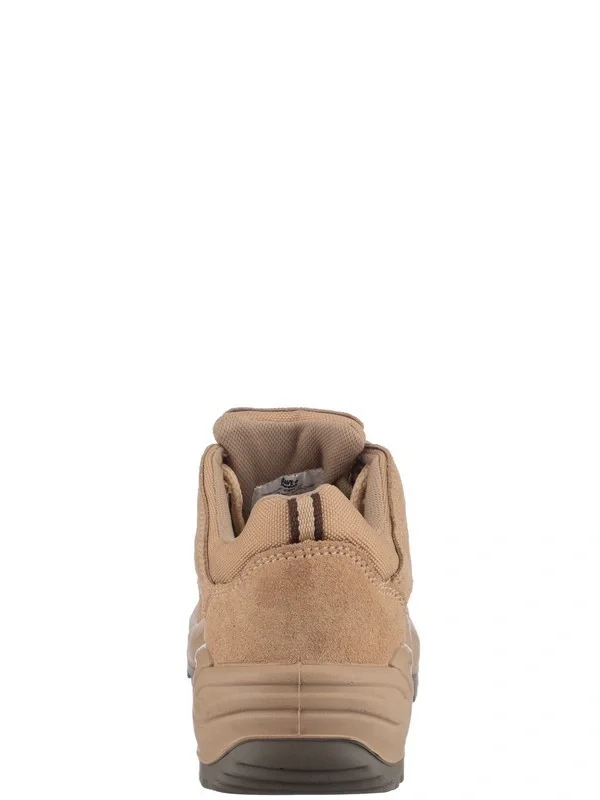 Полуботинки (кроссовки) "КОБРА" нат.кожа/текстиль, цвет: бежевый - фото 5