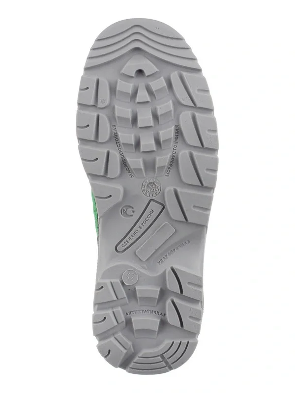 Полуботинки ВЕКТОР ПУ/ТПУ, текстиль, цвет: черный/зеленый - фото 7