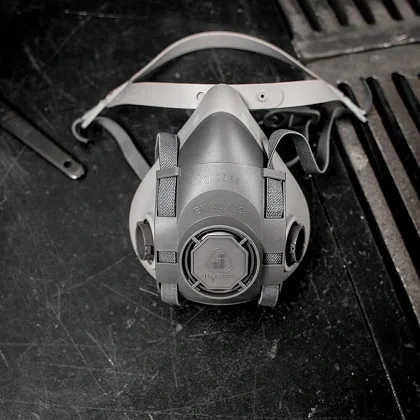 Полумаска защитная из термопласта, размер M, 5500 Jeta Safety (аналог 3M-6200) - фото 3