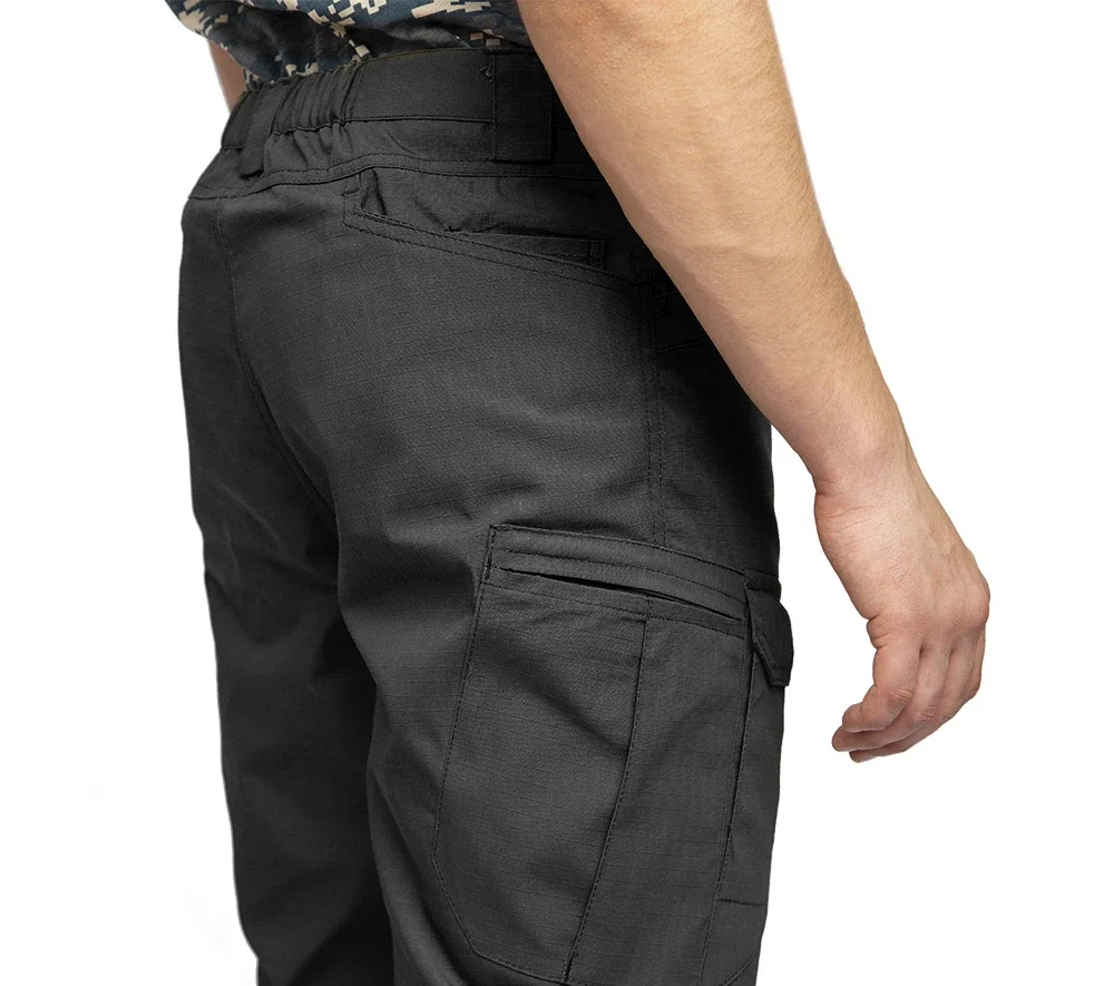 Брюки мужские "Камелот" из ткани рип-стоп чёрные - фото 8