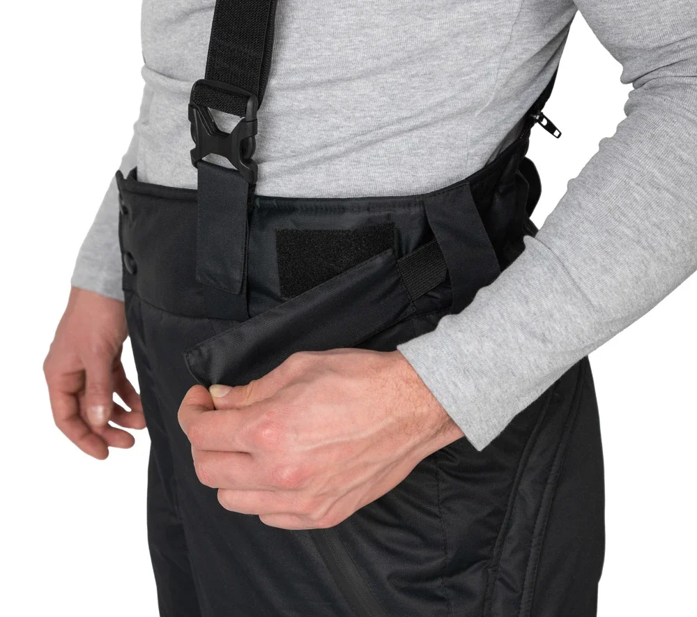 Брюки мужские утеплённые "Сюрвейер" чёрные - фото 8