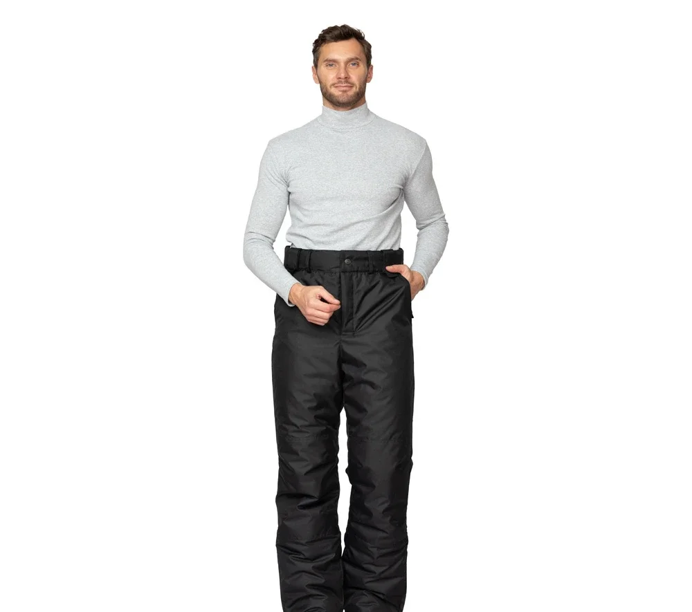 Брюки мужские утеплённые "Аляска Ультра" чёрные - фото 7