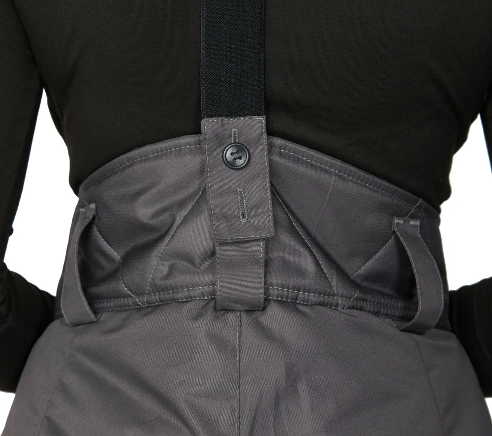 Брюки женские утеплённые "Онега" серые - фото 8