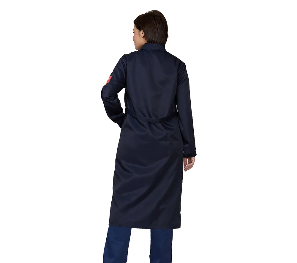 Халат кислотощелочестойкий (КЩС) женский синий - фото 6