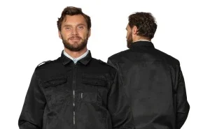 Костюм мужской "Альфа" чёрный (куртка и брюки) для охранников - фото 13