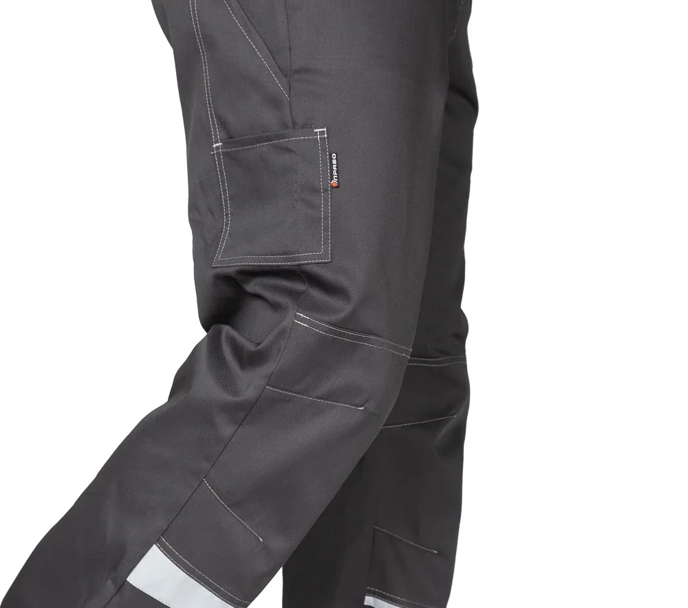 Костюм мужской "Профессионал 1" тёмно-серый/светло-серый (куртка и брюки) - фото 15