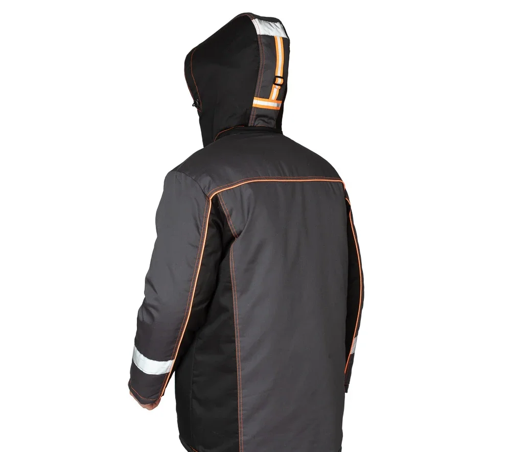 Костюм мужской утеплённый "Бренд Ультра" тёмно-серый/чёрный - фото 23