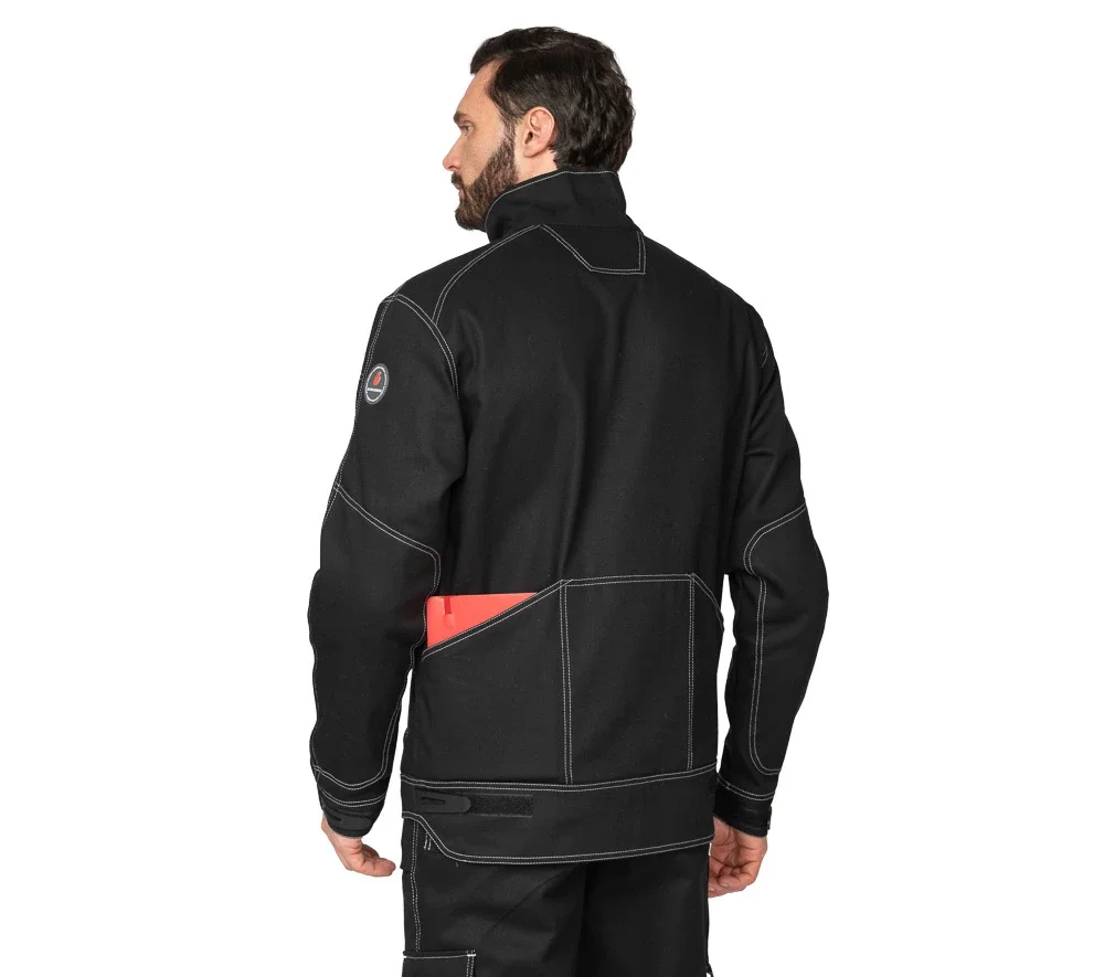 Костюм мужской "Викинг 2021" чёрный (куртка и брюки) - фото 20