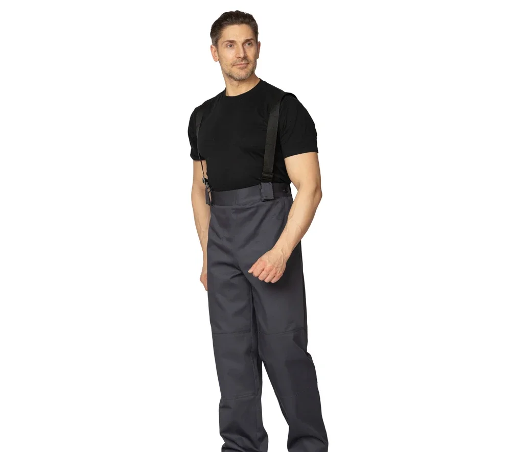 Костюм огнестойкий "Гектор" серый/красный 1 класса защиты (куртка и брюки) - фото 6