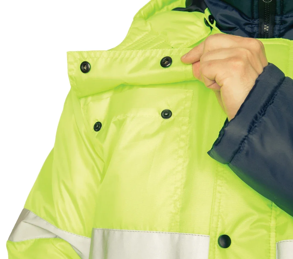 Костюм утеплённый "Спектр 2" лимонный/синий (куртка и полукомбинезон) - фото 13