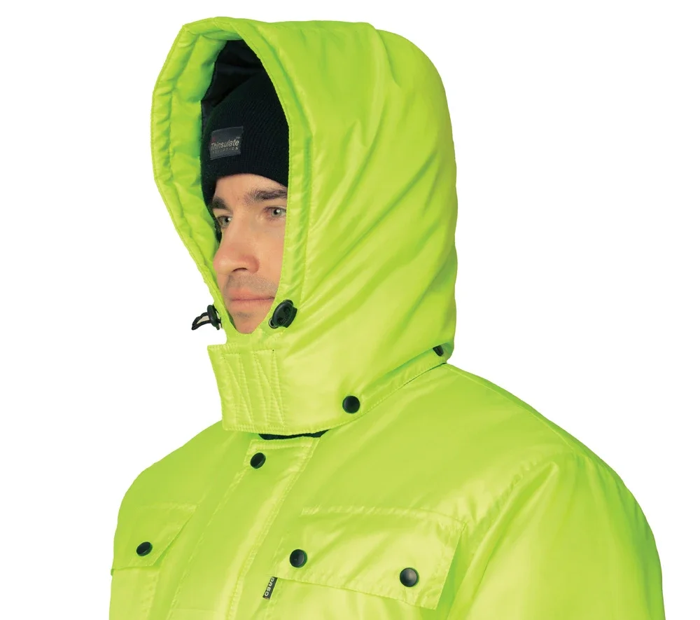 Костюм утеплённый "Спектр 2" лимонный/синий (куртка и полукомбинезон) - фото 8