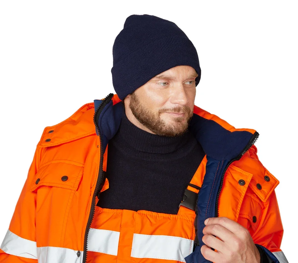 Костюм мужской утеплённый "Спектр 2 Ультра" оранжевый/синий (куртка и полукомбинезон) - фото 21