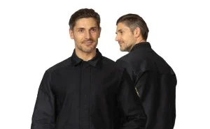 Костюм жаростойкий молескиновый чёрный ОП ГОСТ 12.4.297-2013 от повышенных температур - фото 6