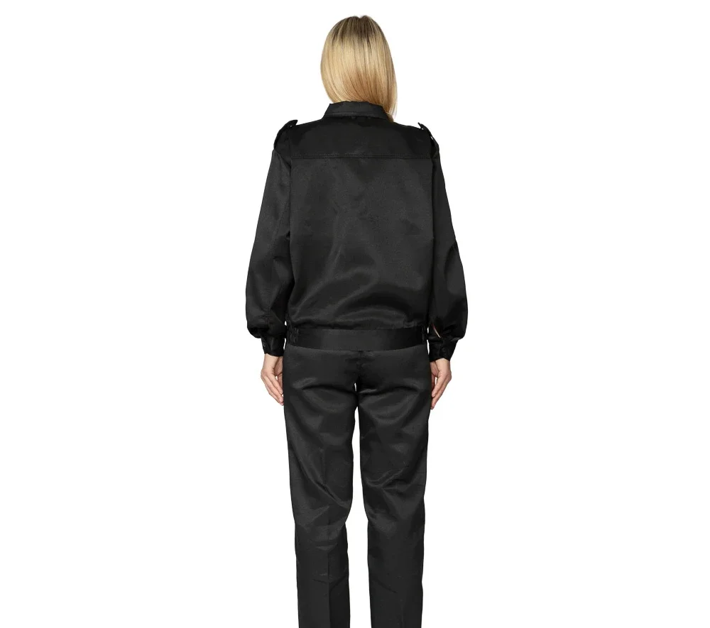 Костюм женский "Альфа" чёрный для сотрудниц охранных предприятий (куртка и брюки) - фото 4