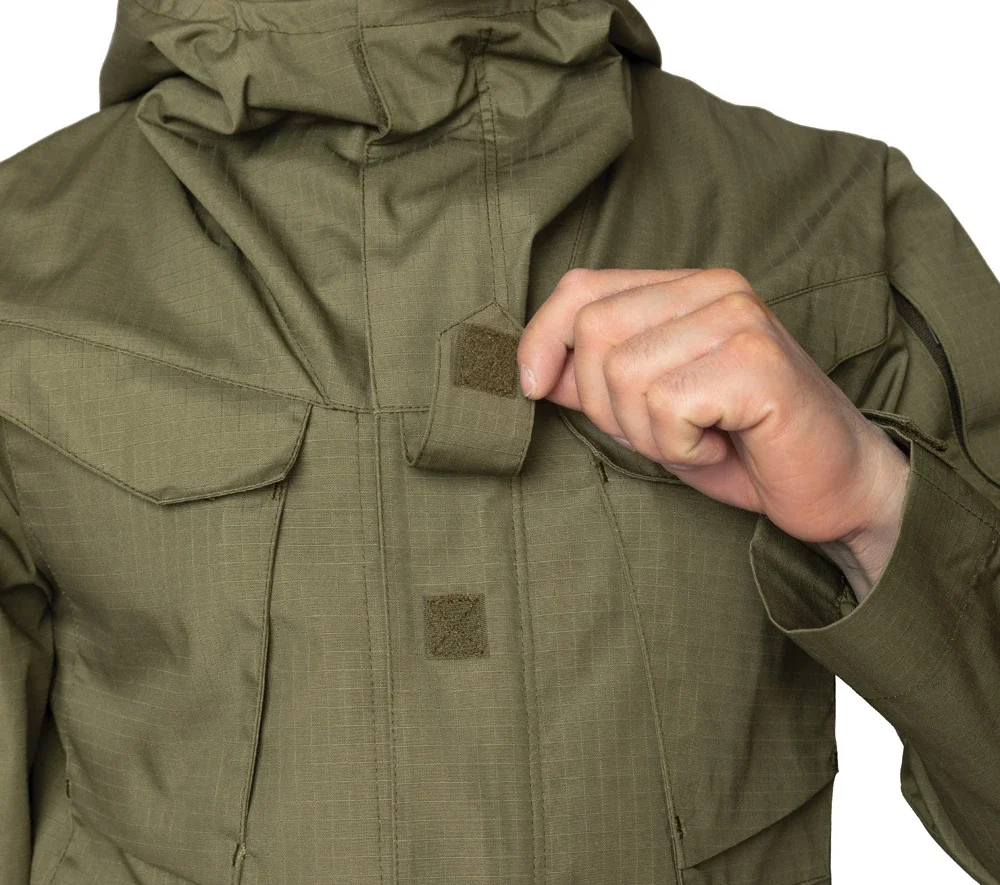 Куртка мужская демисезонная "Камелот" из ткани рип-стоп хаки - фото 6