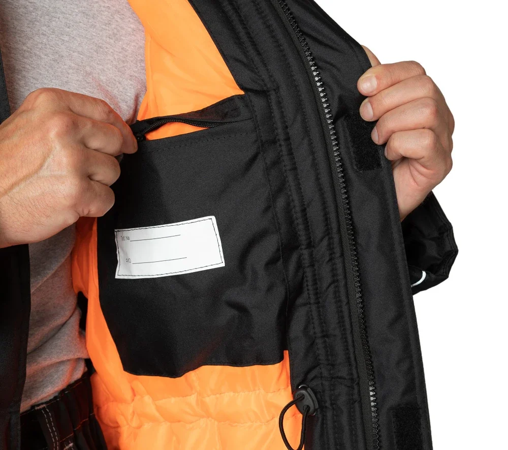 Куртка мужская утеплённая "Аляска Ультра" чёрная - фото 21