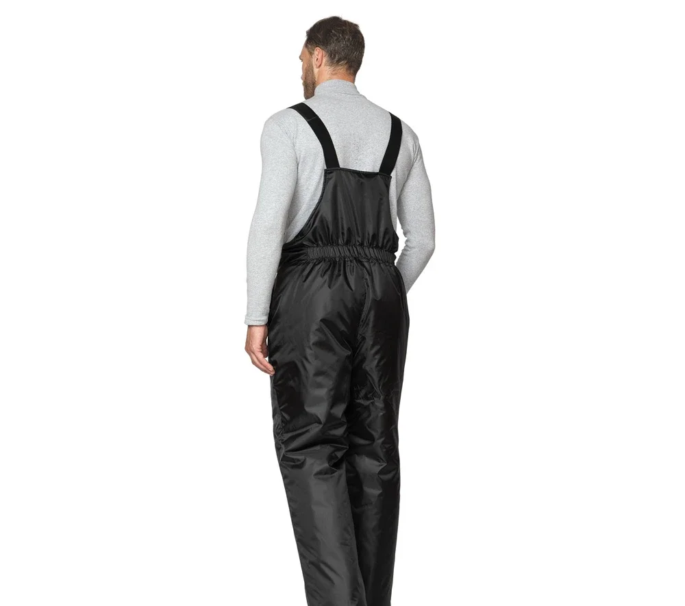Полукомбинезон мужской утеплённый "Альфа" чёрный - фото 4
