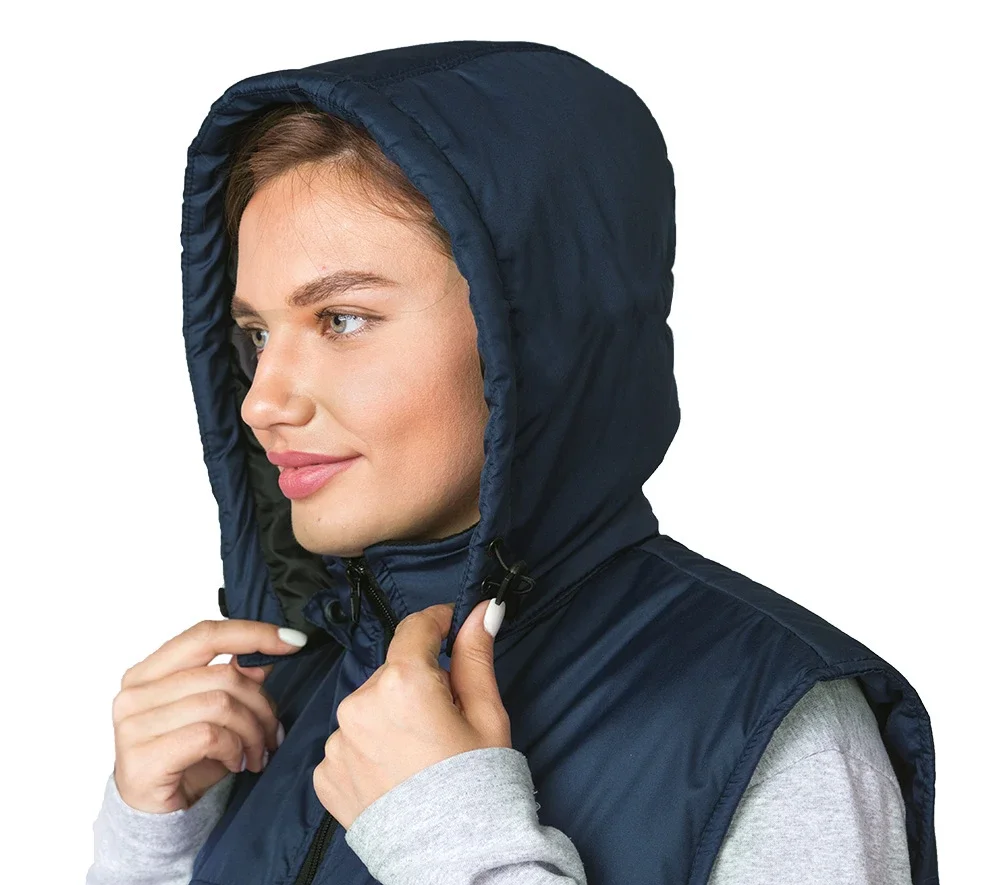 Жилет универсальный утеплённый "Кама" тёмно-синий - фото 6