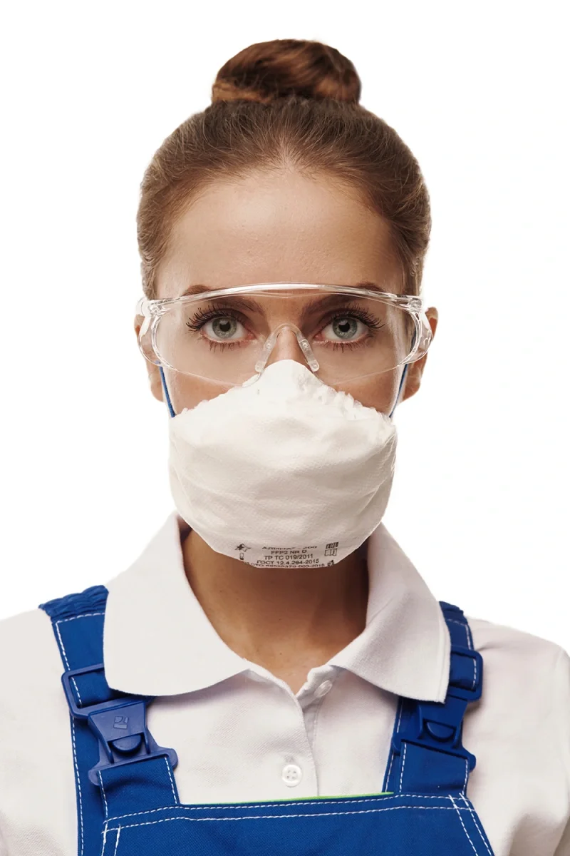 Респиратор АЛИНА-200 (РК) FFP2 NR D (аналог 3М 8102) - фото 1