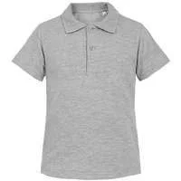 Рубашка поло детская Virma Kids, серый меланж - фото 1