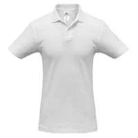 Рубашка поло ID.001 белая - фото 1