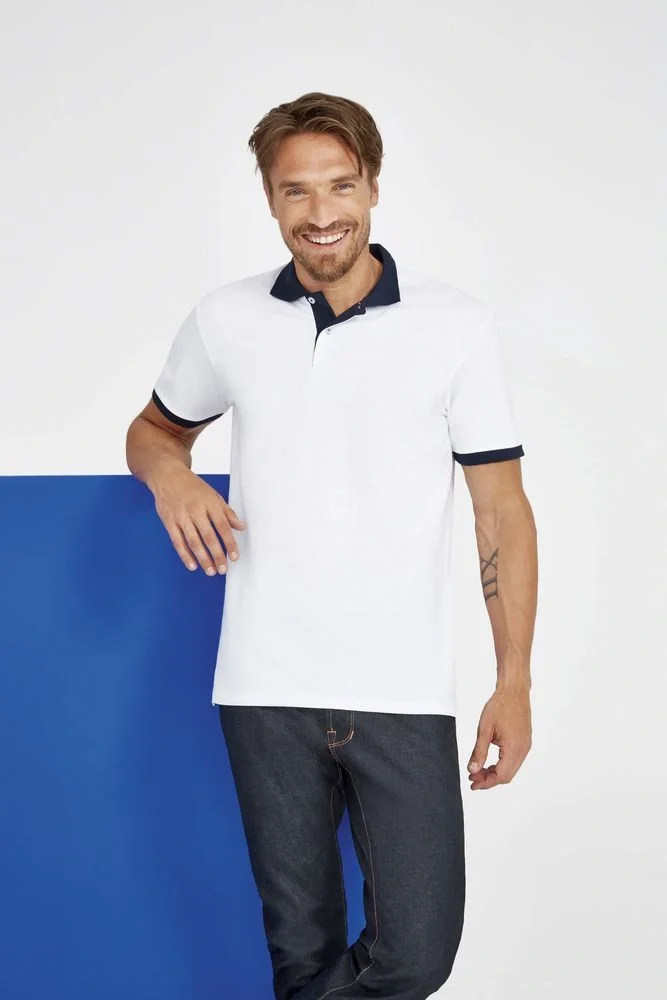 Рубашка поло Prince 190, черная с красным - фото 5