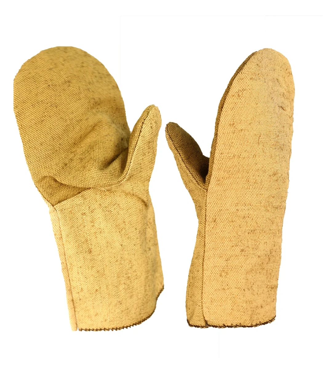 Рукавицы брезентовые (480г), наладонник брезент (380г) - фото 1