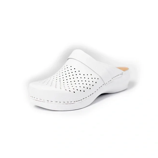 Сабо LEON ортопедические женские MED102W , белый - фото 4
